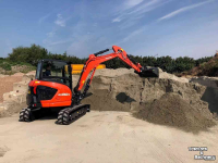 Mini-Excavator Kubota KX060-5 HI, minigraver, minikraan, BJ2026, Nieuw, 2 stuks, komt binnen!