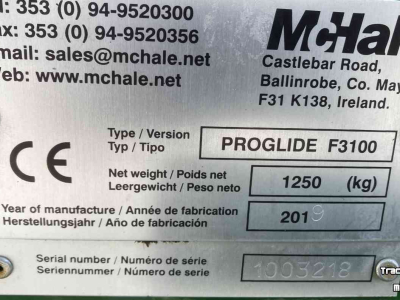 Mower McHale Proglide F 3100