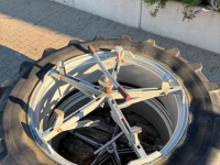 Wheels, Tyres, Rims & Dual spacers Michelin 14.9x38