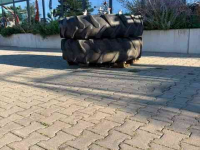 Wheels, Tyres, Rims & Dual spacers Michelin 14.9x38