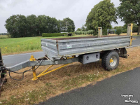 Dumptrailer Zocon Z045 bakkenwagen kipper hardox vloer