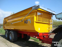 Dumptrailer  VR-C afdeksysteem