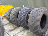 Wheels, Tyres, Rims & Dual spacers  540/65 x 28