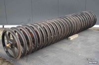 Disc harrow Hofstede T ring  verkruimel rol roller wals schijveneg verkruimelrol