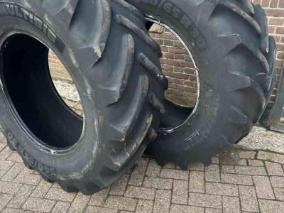 Wheels, Tyres, Rims & Dual spacers Michelin 540/65r30