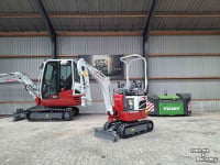 Mini-Excavator Takeuchi TB210R, minigraver, minikraan, BJ2026, Nieuw!