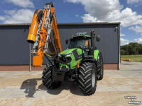 Tractor Deutz-Fahr Agrotron 6185 TTV met Herder Grenadier MBKA 513 LSH