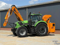 Tractor Deutz-Fahr Agrotron 6185 TTV met Herder Grenadier MBKA 513 LSH