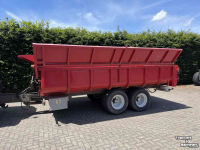 Dumptrailer  LBA 12 tons sloot vuil kipper