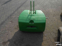 Frontweights  800 kilo blok