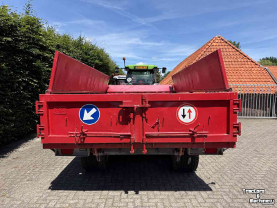 Dumptrailer  LBA 12 tons sloot vuil kipper