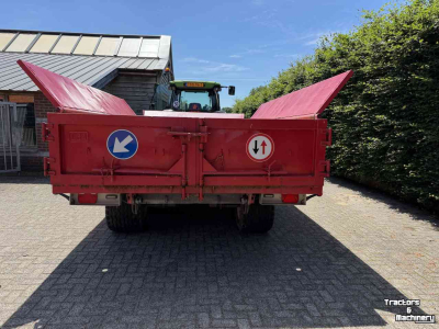 Dumptrailer  LBA 12 tons sloot vuil kipper