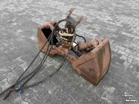 Clamshell buckets  Knijpbak met rotor  Tweeschalengrijper