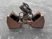 Clamshell buckets  Knijpbak met rotor  Tweeschalengrijper
