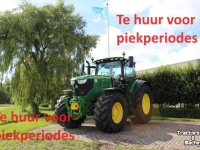 Tractor John Deere 6M 6R 7R modellen te huur voor piekperiodes