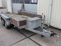 Car trailer up to 3500 Kg Anssems ANSA 2037-08 auto aanhanger machinetransporter oprijwagen aanhangwagen