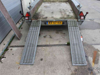 Car trailer up to 3500 Kg Anssems ANSA 2037-08 auto aanhanger machinetransporter oprijwagen aanhangwagen