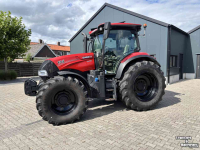 Tractor Case-IH Maxxum 135. Vooras en Cabine vering,