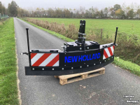 Front-bumper New Holland Trekkerbumper / Tractorbumper / Rubber schuif / Frontgewicht