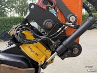 Excavator Doosan DX140w-5 met draaikantelstuk egcon