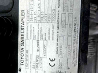 Forklift Toyota 02-8FGF30 / Toyota Tonero 30