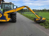 Mowing arm with flailmower Bomford Falcon 5.5