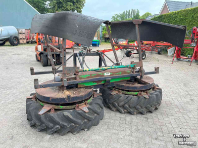 Silage spreader Rogedi Kuilverdeler voeraanschuifwiel, weidebouwmachines