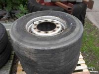 Wheels, Tyres, Rims & Dual spacers  385/65 x 22.5