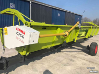 Combinehead & Pick-Up Claas C750 met graszaadopraper