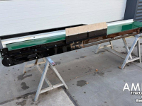 Conveyor  3450X550 TRANSPORTBAND VLAKKE BAND FLAT BELT CONVEYOR BELT FLACHBAND FÖRDERBAND