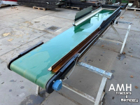 Conveyor  3450X550 TRANSPORTBAND VLAKKE BAND FLAT BELT CONVEYOR BELT FLACHBAND FÖRDERBAND