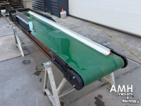 Conveyor  3450X550 TRANSPORTBAND VLAKKE BAND FLAT BELT CONVEYOR BELT FLACHBAND FÖRDERBAND