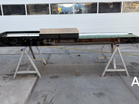 Conveyor  3450X550 TRANSPORTBAND VLAKKE BAND FLAT BELT CONVEYOR BELT FLACHBAND FÖRDERBAND