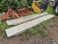 Other transport and industrial equipment and accessories  zware oprijplanken aluminium