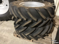 Wheels, Tyres, Rims & Dual spacers Michelin 480/65R28 Multibib