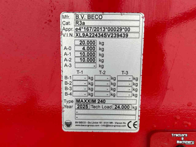 Dumptrailer Beco Maxxim 240