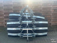 Rubber yard scraper  sneeuwschuiven / modderhuiven  210 cm 160 cm