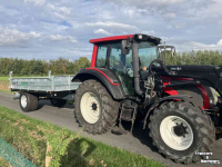 Tractor Valtra N82, trekker verhuur, tractor verhuur, trekker met kipper huren