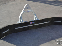 Rubber yard scraper Qmac rubberschuif 300 accord+verstevigd