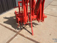 Bale clauw S&H BCW BDH balenlift hydraulische achterlader met balendrager balenvork balengaffel