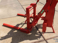 Bale clauw S&H BCW BDH balenlift hydraulische achterlader met balendrager balenvork balengaffel