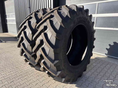 Wheels, Tyres, Rims & Dual spacers Trelleborg IF 710/70R42 TM1000 90%