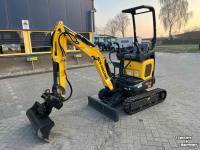 Mini-Excavator New Holland E14D minigraver graafmachine Nieuw Neue