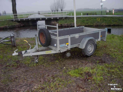 Car trailer up to 3500 Kg Hapert 1 assige Aanhanger / Aanhangwagen