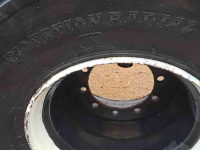 Wheels, Tyres, Rims & Dual spacers BKT 600/50R22.5 op 10-gaats velg