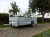 Livestock trailer Heuvelmans 6VWH6025 veewagen 6 en 7 mtr