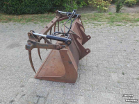 Manure Grabs Giant Mestklem mestriek bak met bovenklem