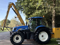 Tractor New Holland Tsa 135 met herder mbk512ls