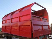 Woodchip trailer VGM Houtsnipperopbouw voor VGM Whitney ZK10 kipper kipwagen