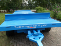Low loader / Semi trailer Agomac Zwaar transportwagen